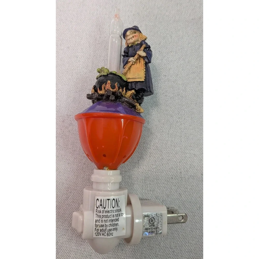 Witch Bubble Light Night Light Unisex OS Multicolor Excellent Spooky